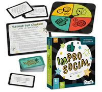Placote - ImProsocial - éducatif - Jeu d’apprentissage pour le développement des habiletés sociales - Jeu d’improvisation pour les enfants de 8 à 12 ans