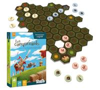 Placote - Les conquérants - Jeu éducatif - Apprentissage pour Les stratégies de Planification - Plateau pour Les Enfants de 7 Ans à 12 Ans, Moyen