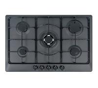 Plados - STAR75UG70 - Plaque de cuisson STAR75 a gaz encastrable 5 feux 75 cm - Noir mat