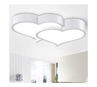 Plafon de Plafond à LED en Forme de Coeur en Forme de Coeur à Lampe plafonnier à Chasse à Chasse d'eau près du Plafond pour boyu2018s girlu2018s Chambre childrenu2018s Chambre Maternelle Salon
