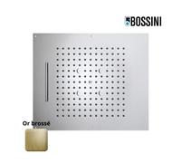 Plafond de douche 3 jets et flexible or brossé Dream - BOSSINI H389300043