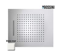 Plafond de douche à 2 jets et avec flexible blanc mat Dream - BOSSINI H389250045