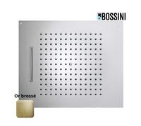 Plafond de douche à 2 jets et avec flexible or brossé Dream - BOSSINI H389250043