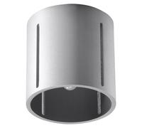 PLAFOND INEZ 1 G9 GRIS ALU SOLLUX SL.0357