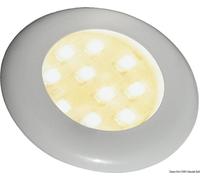 Plafond LED 8-30V, 2W avec interrupteur, couleur chaude - Osculati 13.877.61
