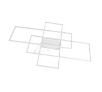 Plafond LED Moderne, 3 Couleurs Température à Lampe à Lampe à Plafond LED Énergie de Soins Oculaires Sauvés pour la Télécommande avec Télécommande (WHITE)