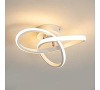 Plafond LED Moderne, Lampe Plafond de géométrie Ronde, Chandelier Chic 6000K pour Le Couloir, Salon, Chambre 18W dia 24cm fabriqué en Chine