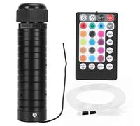 Plafond LED RGBW 12V Éclairage Ciel Étoilé Coloré Fiber Optic Kit pour Voiture avec Contrôle Bluetooth APP Idéal pour Fêtes de Musique et Ambiance Intérieure