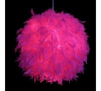 Plafond Plume Blanc Pendant la Nuance Lig, Balle Luxe, lampadaire décoratif l'ombre pour de Chambre à Coucher