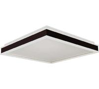 1 pz 18W LED Designer Light Square Black Finish 4000K Dimmable