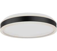 1 pz 18W LED Designer Light Round Black Finish 4000K Dimmable