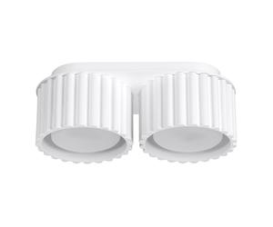 PLAFONDATEUR AURA 2 GX53 BLANC ALU SOLLUX SL.1783
