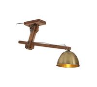Vidaxl Plafonnier 25 W Laiton Antique 105x30x65-108cm E27