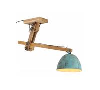 Plafonnier 25 W bleu délavé 105x30x65-108cm E27, lampe, lumière, lumière de couloir, lustre, lumière de chambre, plafonnier de salon