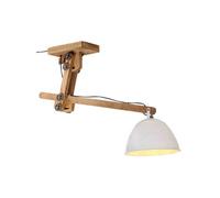 Plafondlamp 25 W E27 105x30x65-108 cm wit371924