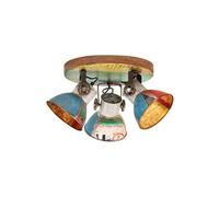 Plafondlamp industrieel 25 W E27 42x25 cm meerkleurig344392