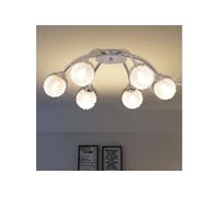 Plafonnier avec 6 ampoules LED G9 240 W lampe suspendue vidaXL