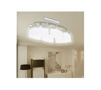 4x Plafonnier avec Abat-jours Lampe Suspendue Lustre Luminaire Eclairage Salon Salle à Manger Salle de Séjour Maison Intérieur Verre Ellipsoïde E14