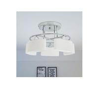 Plafondlamp met ellipsvormige glazen kappen 5xE14 200W50494