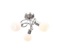 Plafondlamp met keramieken bolvormige kappen voor 3xE14 wit289228