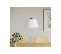 vidaXL Abat-jour de plafonnier Ø50x30 cm osier blanc