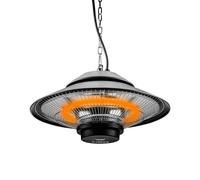 Plafonnier 1500W IP44 avec télécommande 90-034 CHAUFFAGE