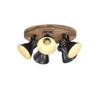 Vidaxl Plafonnier 25 W Noir 50x50x25 Cm E27