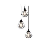 Plafonnier 3 Ampoules Lampe Suspendue Luminaire Eclairage Salon Maison vidaXL