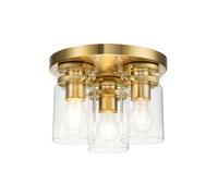 Elstead Lighting Brinley plafonnier 3x60 W laiton KL-BRINLEY-F-BB