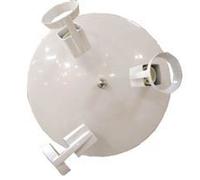 Plafonnier 3 lumières coloris blanc ARCO