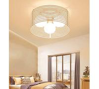 Plafonnier 3 lumières pour immeuble Duplex, Grand Lustre, escalier de Villa, Moderne et Minimaliste, Boules de Verre, culot E27 (Couleur : Blanc)