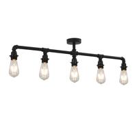 Plafonnier 5 Ampoules Lustre Lampe Suspendue Luminaire Eclairage Salon vidaXL