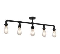 Plafonnier 5 Ampoules Lustre Lampe Suspendue Luminaire Eclairage Salon vidaXL