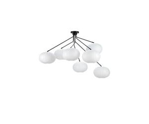 Plafonnier 7xE14, max. 15W, blanc/noir , dimmable - Markslöjd - Galaxy