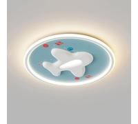 Plafonnier à encastrer pour enfants, nuage blanc nordique, chambre à coucher d'avion de dessin animé moderne, proche du plafonnier, lustre minimaliste du milieu du siècle pour la chambre de fille