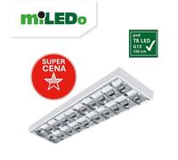 Plafonnier à grille 236/4LED/NT RAST.4LED sous RSTR 31058