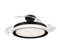 Philips Lighting Bliss Ventilateur de plafond 28 W, 35 W (Ø x H) 510 mm x 418 mm noir