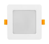 Maclean Plafonnier LED encastré Slim MCE373 S 9W blanc neutre 4000K 900 lm 120x120x26mm