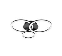 Eglo Plafonnier LED Parrapos-Z 33W 3000–6500K noir – 900321 (EEK E)