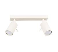Plafonnier Acier Beige GU10 2 Ring