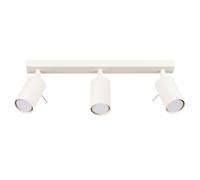 Plafonnier Acier Beige GU10 3 Ring Line