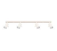 Plafonnier Acier Beige GU10 4 Ring