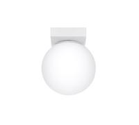 Plafonnier Acier Blanc G9 1 Yoli