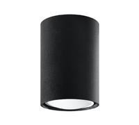 Plafonnier Acier Noir GU10 1 Lagos 10