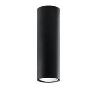 Plafonnier Acier Noir GU10 1 Lagos 20