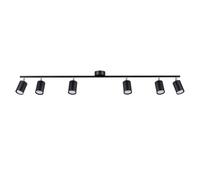 Plafonnier Acier Noir GU10 6 Lemmi
