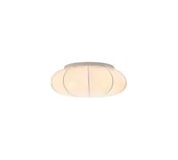 Plafonnier AERON 60 Textile Blanc, H.24 - IP20 - E27 / Intérieur