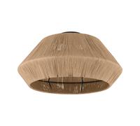 Plafonnier ALDERNEY E27 1X40W en acier noir D480mm