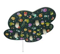 Plafonnier Aliens Avec Led Et Module Alexa Multicolore