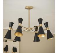 Plafonnier Aluminium 6 Spots Jigger
